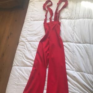 Fashionnova suspender pants